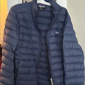Patagonia Dark Blue Quilted Jacket